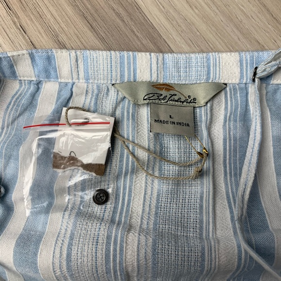 Bob Timberlake Blue White Stripe Camisole NWT - Picture 3 of 6